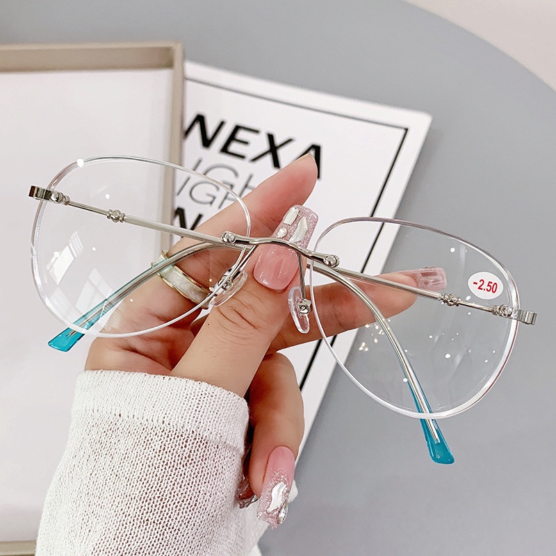 【-0°~-400°Mắt Kính Chống Tia Bức Xạ Và Ánh Sáng Xanh Cho Nam Và Nữ