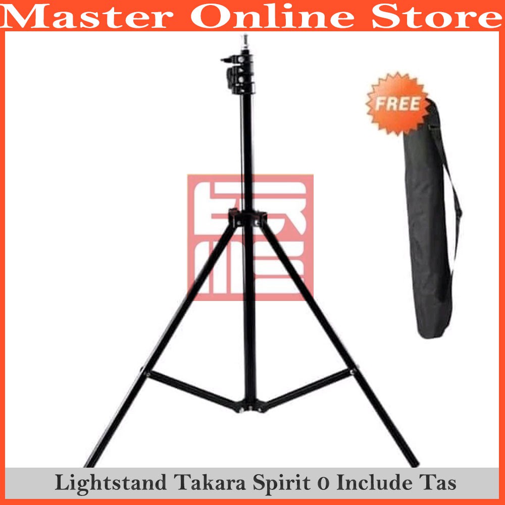 Takara Phụ Kiện Giá Đỡ Đèn Flash 0 / 190cm Kèm Túi Đựng Tiện Dụng Cho Studio