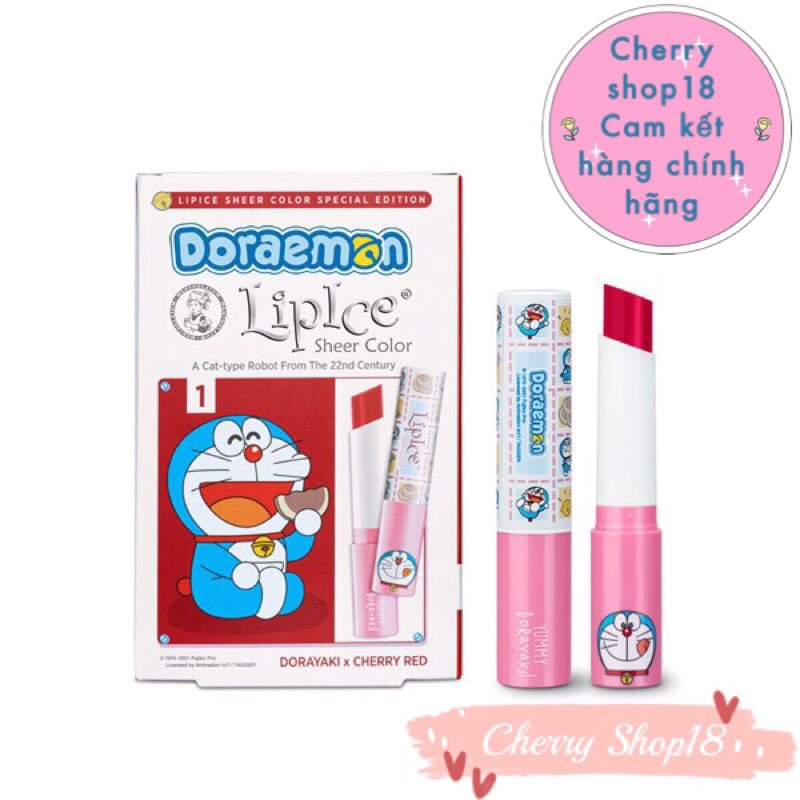 Son dưỡng có màu Doraemon x LipIce Sheer Color 2.4g