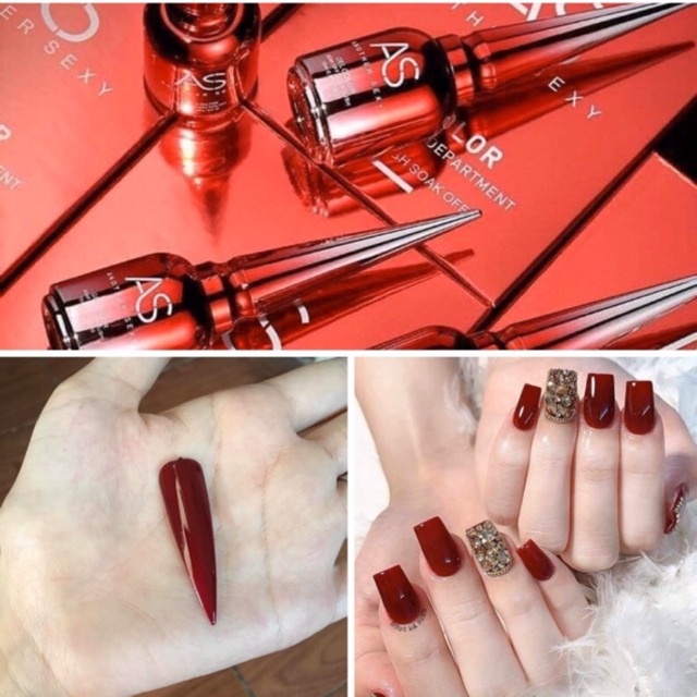 Sơn gel As Đỏ đô quốc dân hót hít