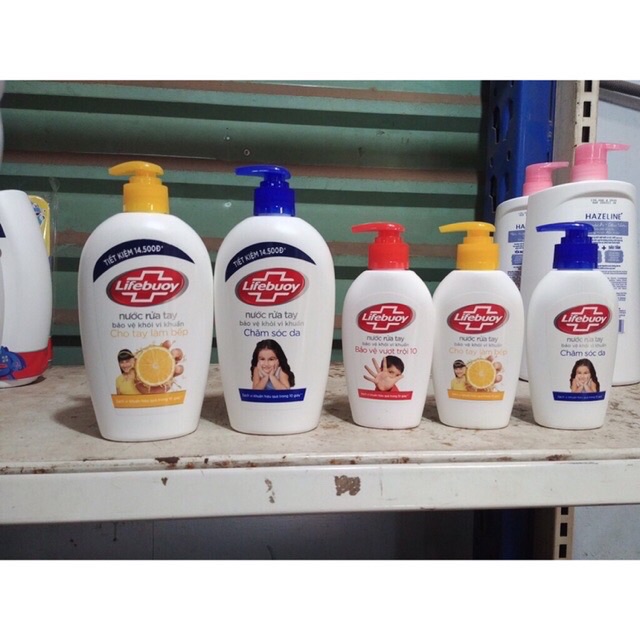 Nước Rửa Tay Lifebuoy 180g - 450g