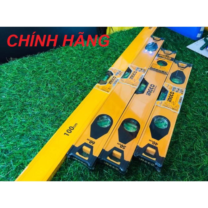 ĐỒ NGHỀ INGCO Thước thủy 80cm - 100cm HSL18080 - HSL18100 (Cam kết Chính Hãng 100%)