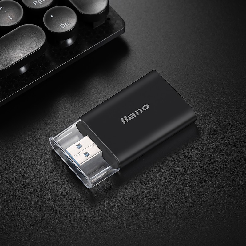Đầu đọc thẻ nhớ USB 3.0 llano hỗ trợ SD/MicroSD/TF 5Gbps 512GB