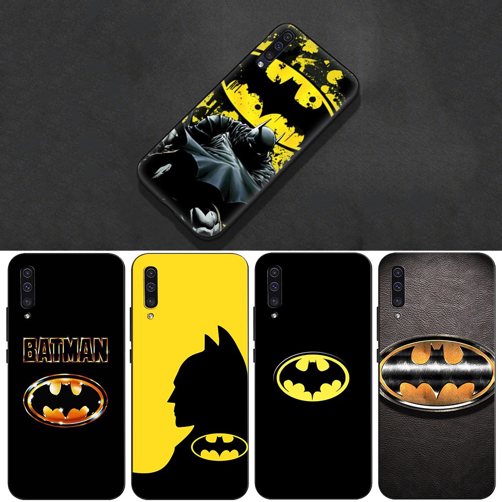 Ốp Lưng Logo Batman Cho Samsung Galaxy J8 A9 A8 A7 A6 Plus 2018 A5 A3 2016 2017