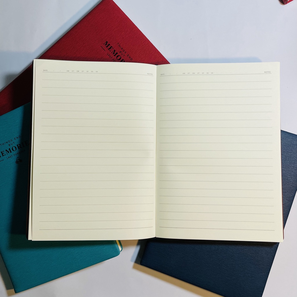 Sổ bìa da Heeton A25-890 khổ A5 (Kích thước: 142x208mm)