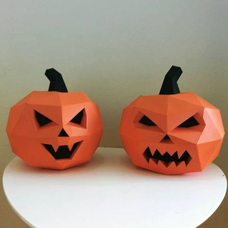 Mô hình giấy _ Bí ngô Halloween