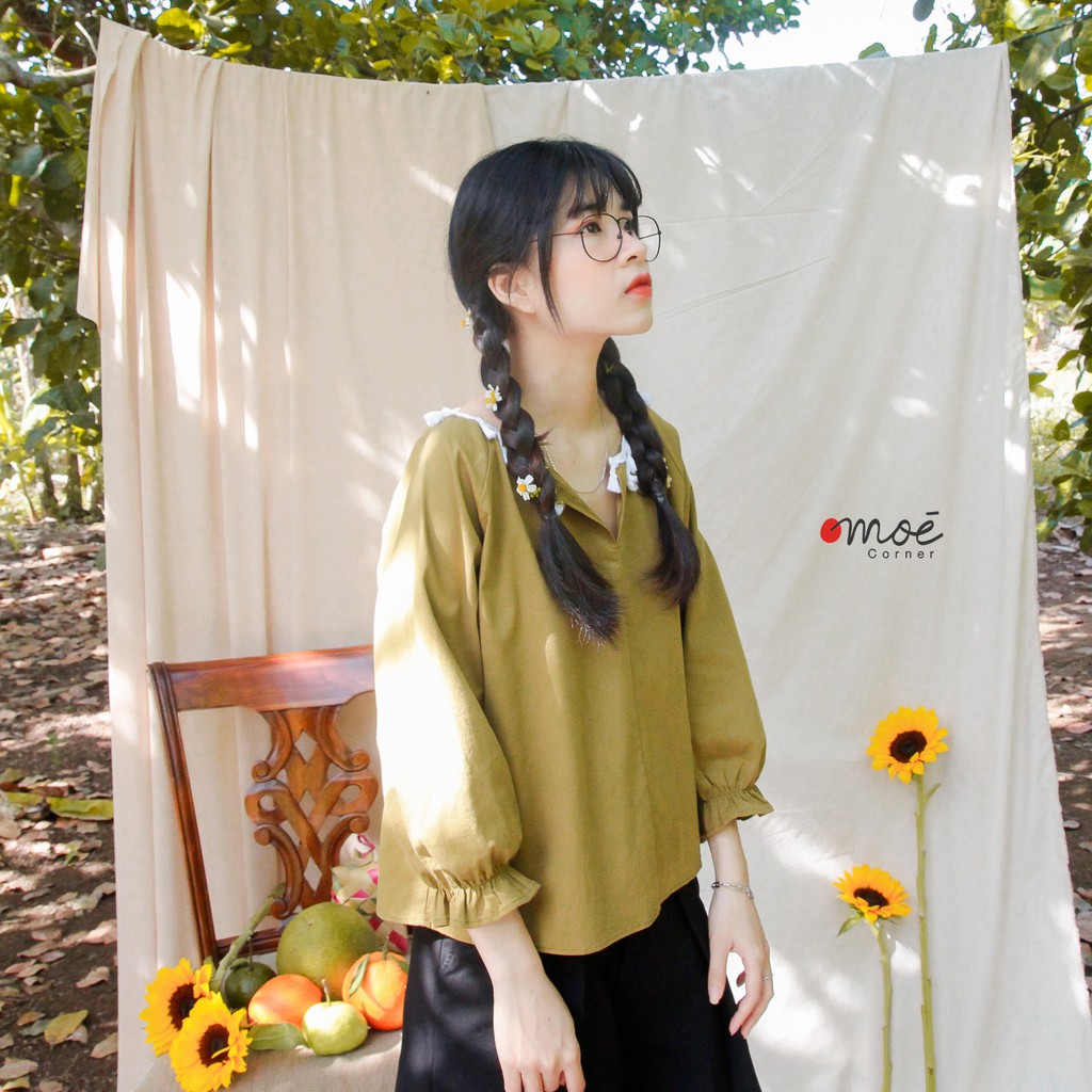 Áo kiểu cổ ren | BigBuy360 - bigbuy360.vn