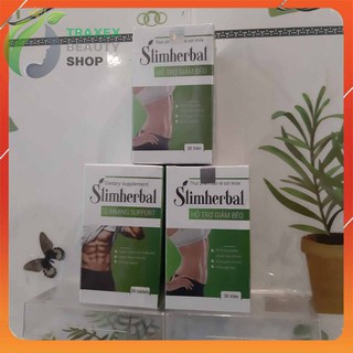 Viên uống giảm cân slim herbal - giảm cân hiệu quả không gây mất nước mệt mỏi - chính hãng hộp 30 viên