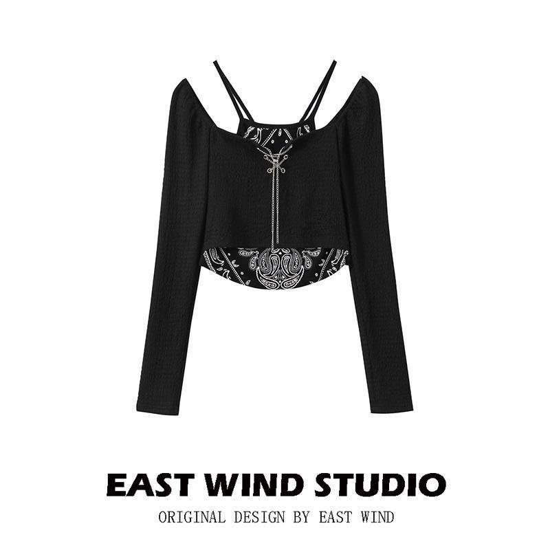 Set Áo Croptop Cổ Yếm Ulzzang Phong Cách Năng Động