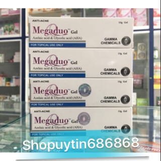 Megaduo gel - Sạch bay mụn trứng cá