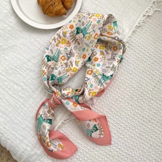 Khăn choành cổ lụa vuông size 70x70cm