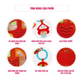 Xúc xắc gặm nướu hình ô tô Winfun 00628