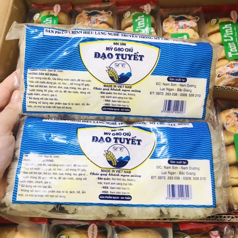 Mỳ Chũ Bắc Giang bịch 350g
