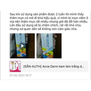 [CHÍNH HÃNG] Kem Giảm Mụn, Mờ Thâm ACNEDERM 20g