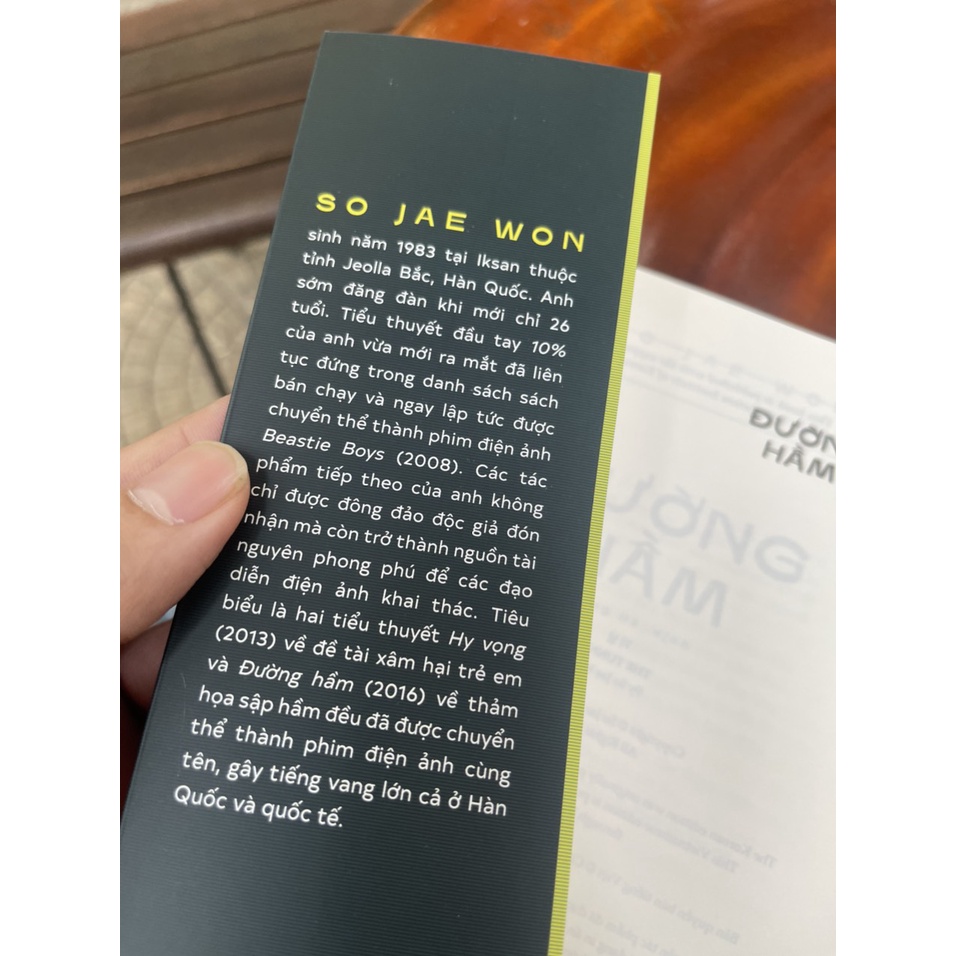 Sách Nhã Nam - Đường Hầm – So Jae Won – Bình Book