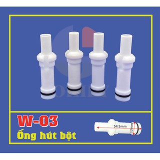 Ống hút bột linh kiện phun sơn tĩnh điện