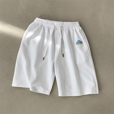 Quần Lửng Ống Rộng Màu Trơn Thời Trang Đi Biển Cho Nam