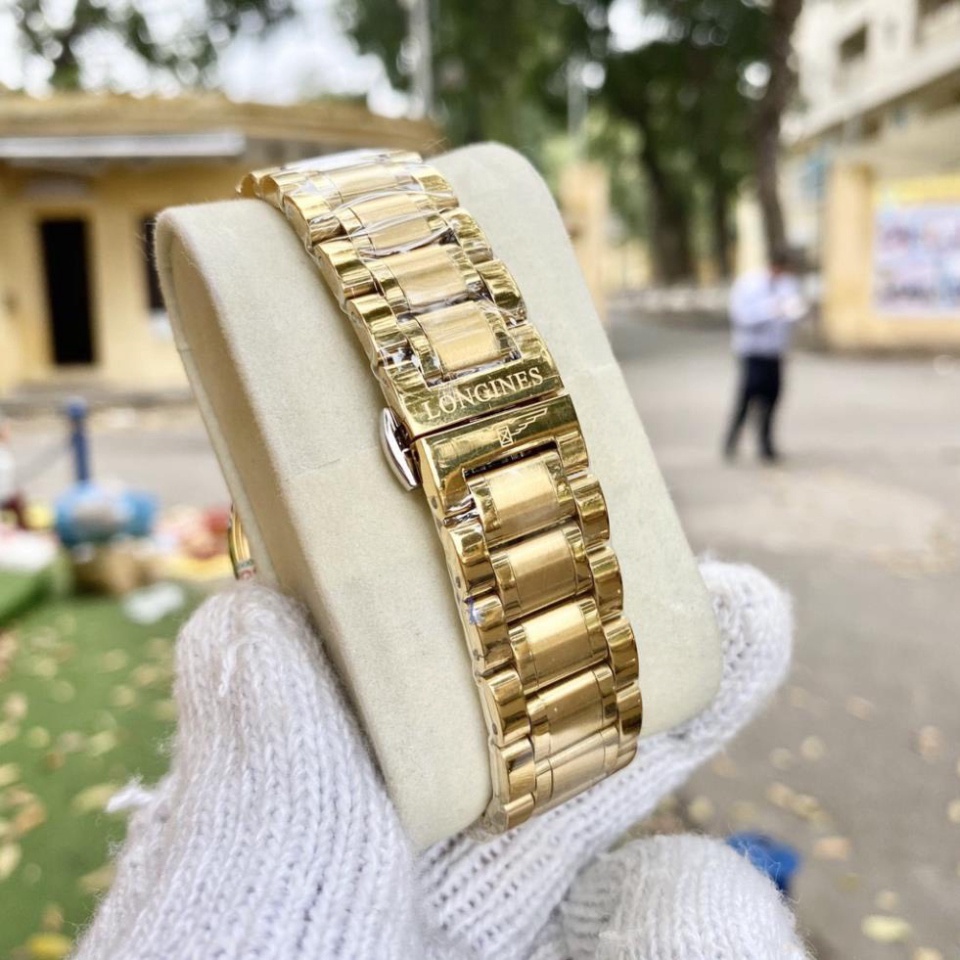Đồng Hồ Nam longines Sapphire LG032 Dây Thép Máy Pin Nhật Chống nước, Chống Xước Tuyệt Đối