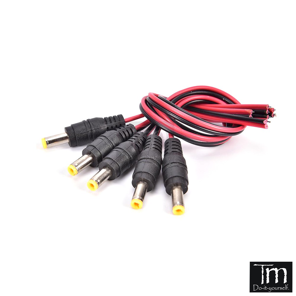 05 Cặp Dây Jack DC Đực - Cái 5.5*2.1mm | BigBuy360 - bigbuy360.vn