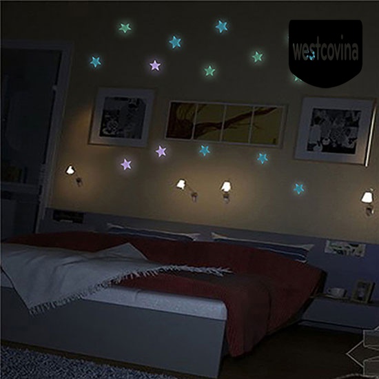 [Hot]☀ Decal dán tường Hiệu Ứng 3D Hình Ngôi Sao Sống Động