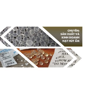 [SỐC] Hạt Hút Ẩm Silicagel 5g Bịch 1kg (200 Gói)
