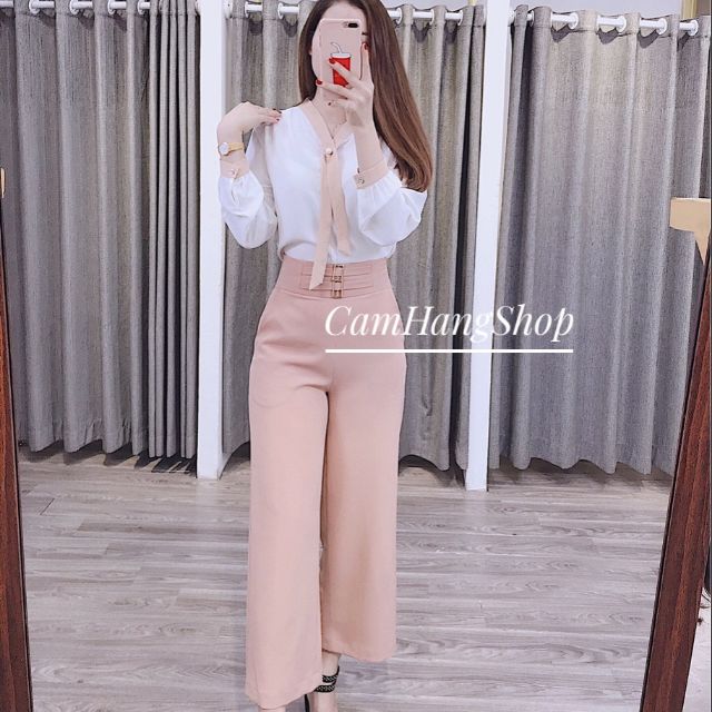 Quần ống suông công sở