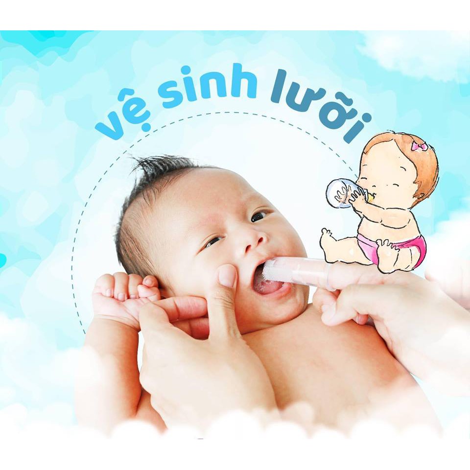 Nước muối sinh lý Pháp (Hồng - Xanh)