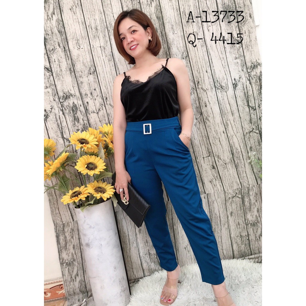 SALE Quần BIG SIZE tây Baggy V uô ng - quần tây công sở 4415