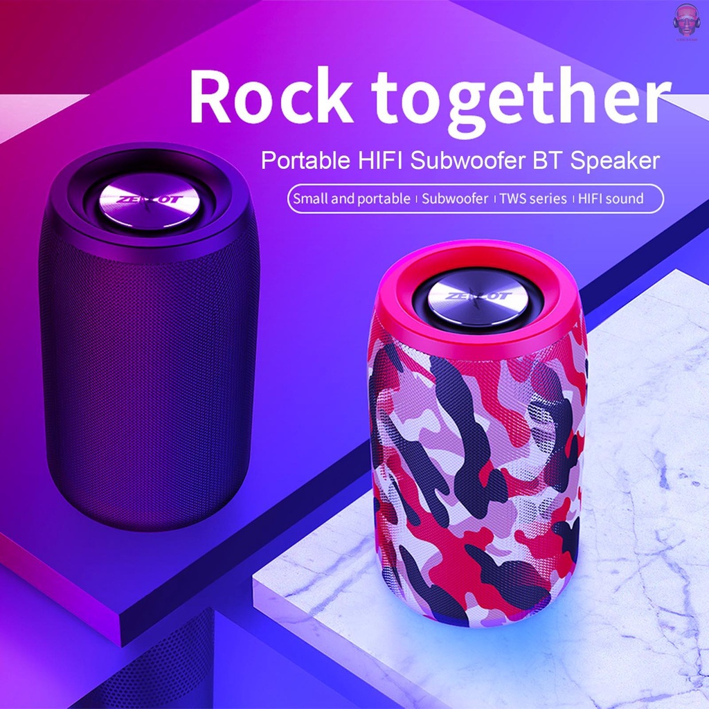 Loa Bluetooth Không Dây ZEALOT S32 5W Hỗ Trợ Thẻ Nhớ TF/Usb-IN 2000mAh Chất Lượng Cao