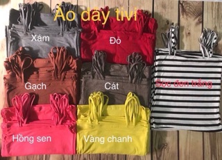 ÁO 2 DÂY COTTON 2 CHIỀU SIÊU SEXY