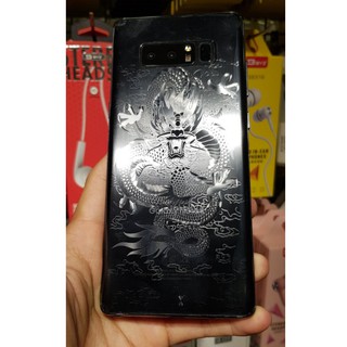 Dán samsung mặt sau vân rồng cho Note 8, a8 Plus, s7 Edge, s8, s8 Plus, s9, s9 Plus, Iphone X