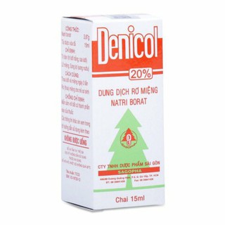 ✅ dung dịch rơ miệng natri borat 20%