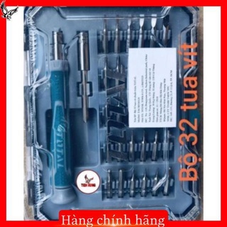 Bộ tuốc nơ vít điện tử 32 chi tiết total tacsd30326