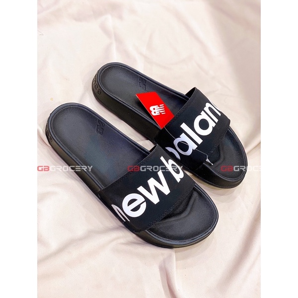 Dép quai ngang New Balance cực xịn siêu êm - Ảnh thật shop chụp