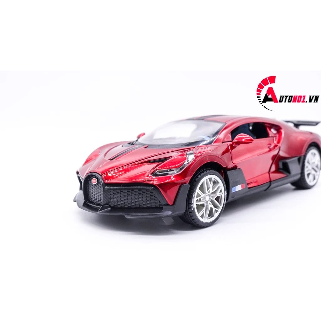 MÔ HÌNH XE BUGATTI DIVO RED 1:22 DOUBLE HORSES 7712