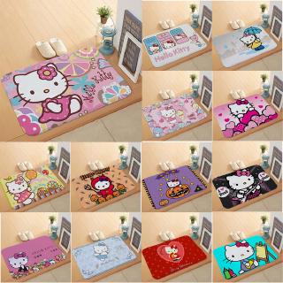 Thảm Lót Sàn Hình Hello Kitty Đáng Yêu