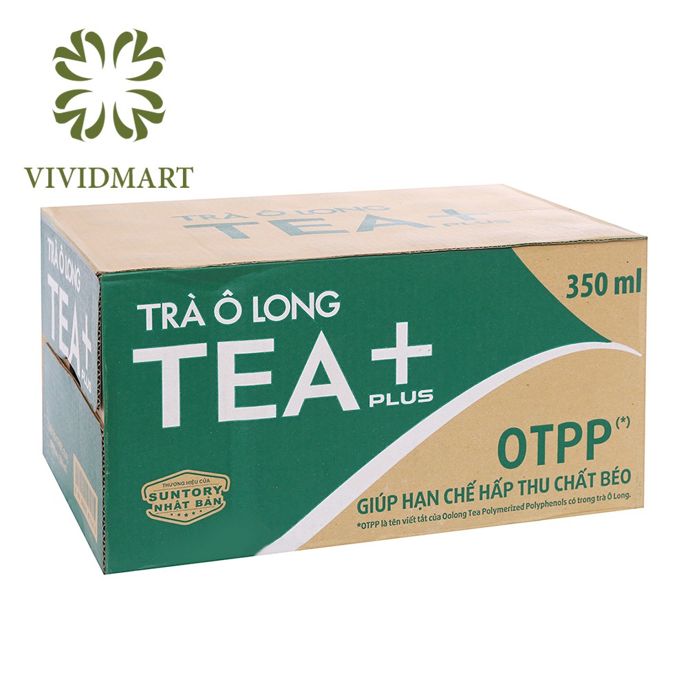 [Toàn quốc] TRÀ Ô LONG TEA PLUS - THÙNG 24 CHAI 350ML