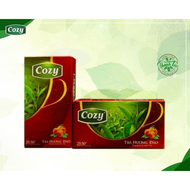 1 gói trà túi lọc cozy (vị vải,dâu,táo)