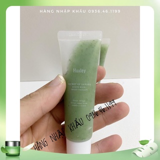 Tẩy tế bào chết Huxley Scrub Mask Therapy 30g chiết xuất từ xương rồng Hàn Quốc