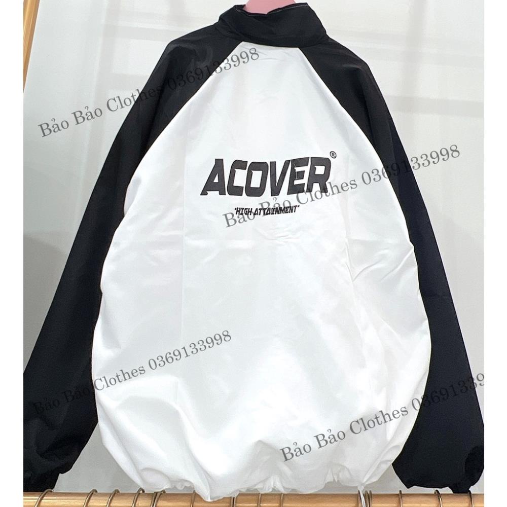 Áo Gió Bomber Nam Nữ  Form Rộng 2 Lớp Acover Vải Dày Mịn Thoáng Mát Thiết Kế Thời Trang Kiểu Dáng Năng Động