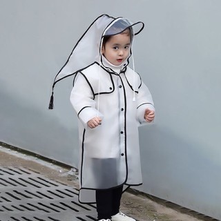 Áo mưa trẻ em trong suốt kiểu Hàn quốc