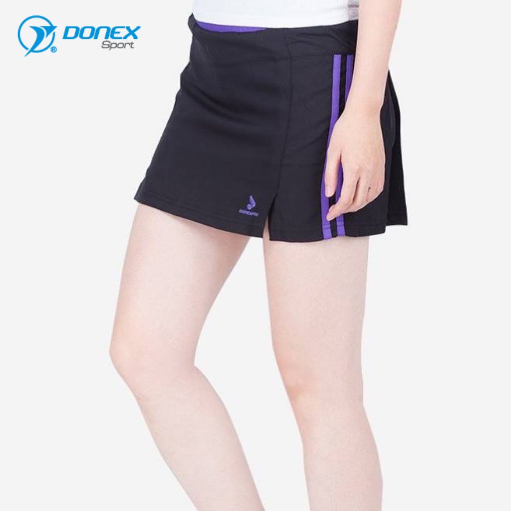 Quần Váy Nữ Thể Thao Gym, Yoga DONEXPRO Co Dãn Tốt, Lưng Cao ASC-841