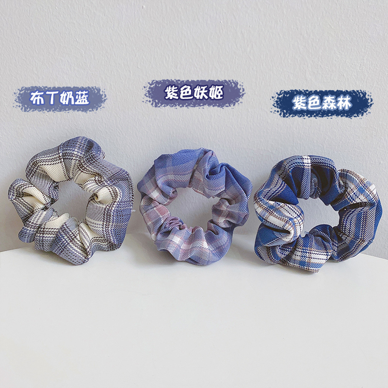 Dây Buộc Tóc Nữ Hình Bánh Donut Dễ Thương