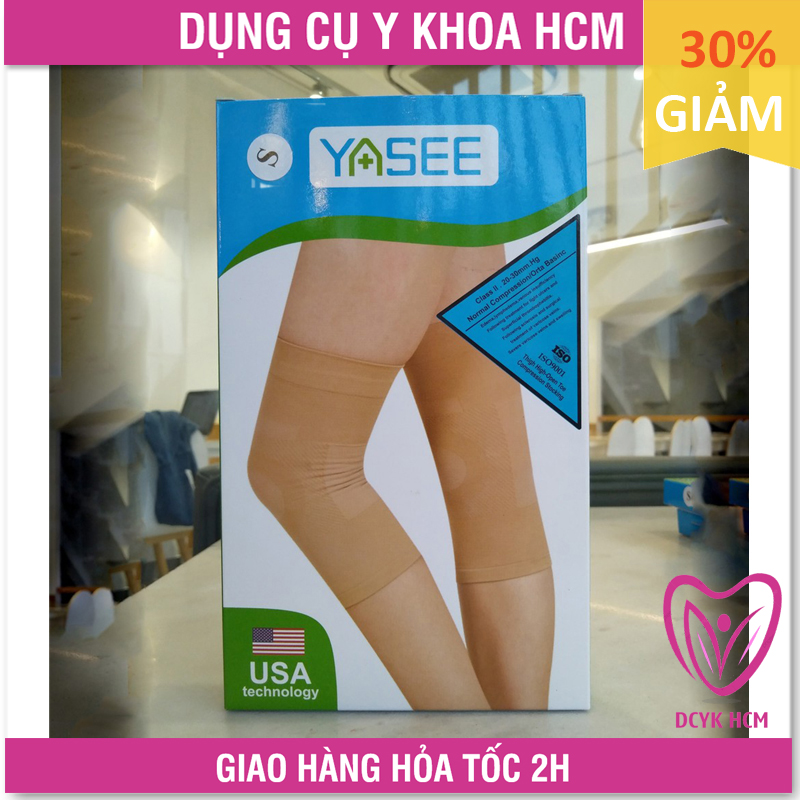 ⚡Now+Grab⚡| [Vớ Đầu Gối - 1 Chiếc] Vớ Suy Giãn Tĩnh Mạch (Tất Y Khoa): YASEE (Công Nghệ Mỹ) - GK0466