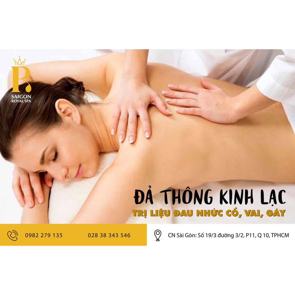 HCM [Voucher giấy] Đả thông kinh lạc giảm nhức mỏi cổ vai gáy với máy năng lượng dưỡng sinh