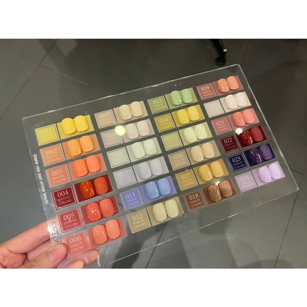 Set sơn gel TAO 24 màu Set 06 ( TẶNG BẢNG MÀU ) Full Hộp - manh219