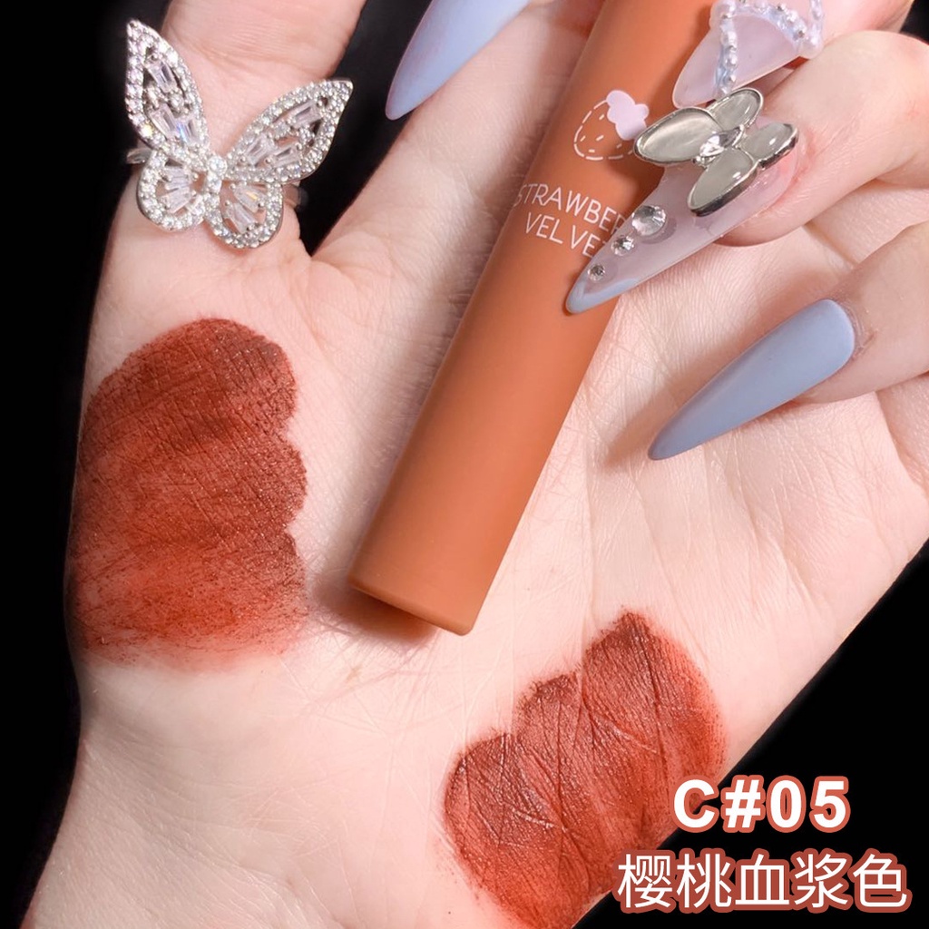 Lip Mud Matte Velvet Lip Glaze Lipstick