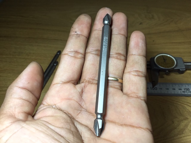 Mũi Vít VESSEL Nhật Bãi 2 Đầu Ph2-100mm