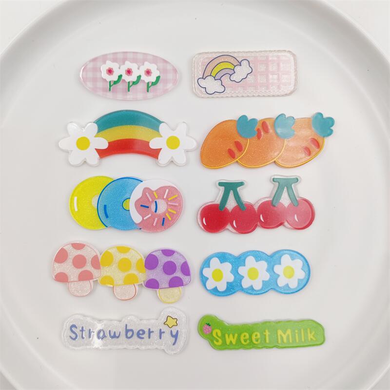 Nhãn Dán Dép sticker dép1 Phụ Kiện Trang Trí Dây Xích Gắn Giày Dễ Thương DIY