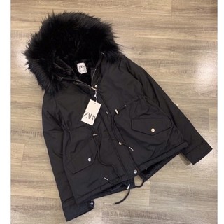 Áo parka dáng ngắn